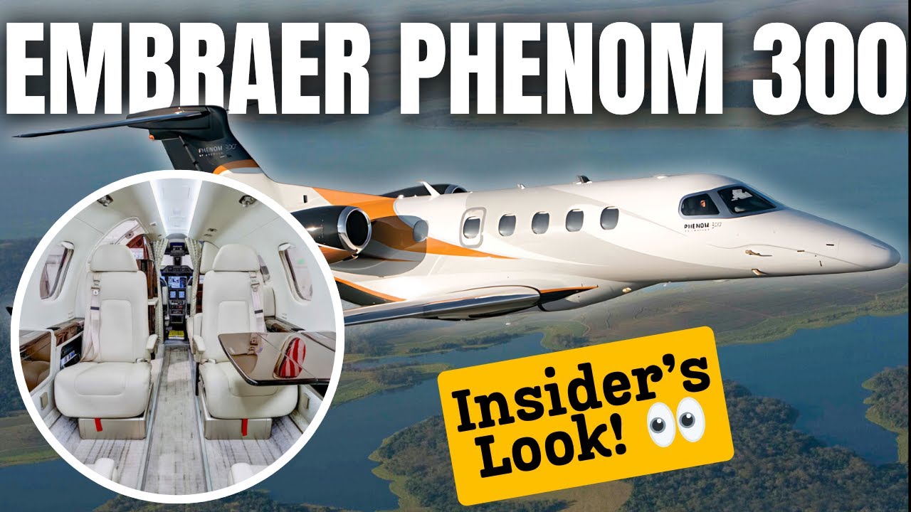 Embraer Phenom 300 Private Jet Inside | WysLuxury Airplane Aircraft ...