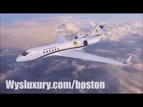 Private Jet Charter Service From Or To Boston Massachusetts